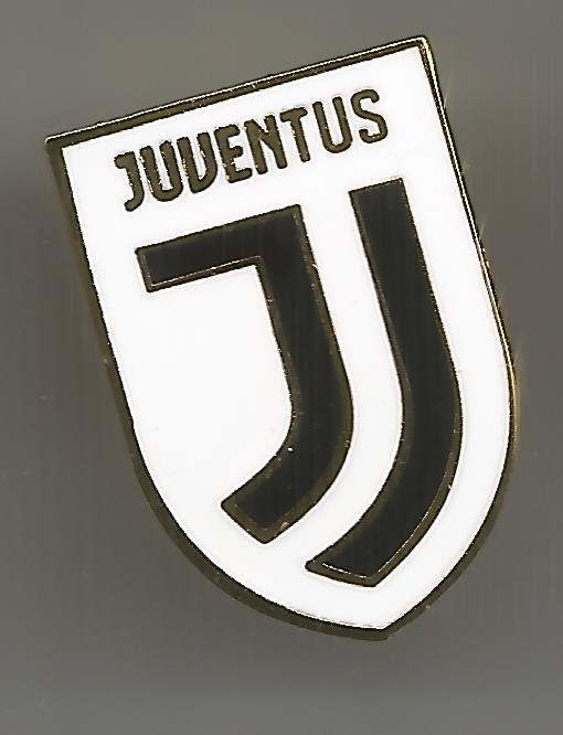 Pin Juventus Turin neues Logo weiss